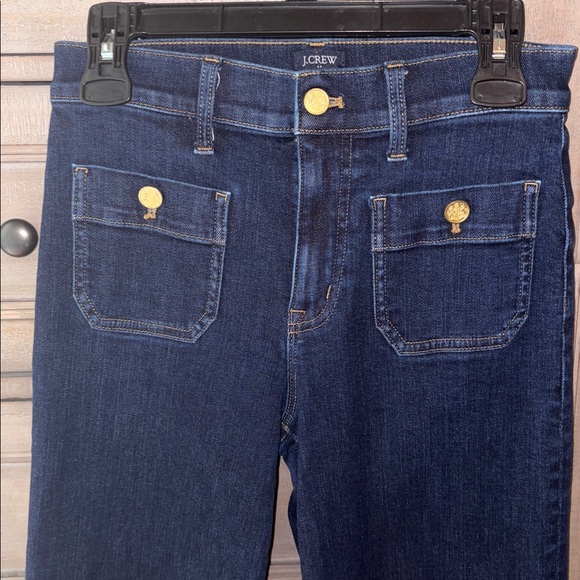 J Crew Slim wide-leg sailor jean in all-day stretch, size 25 - Picture 13 of 13